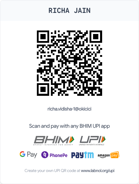 UPI QR Code for Donation